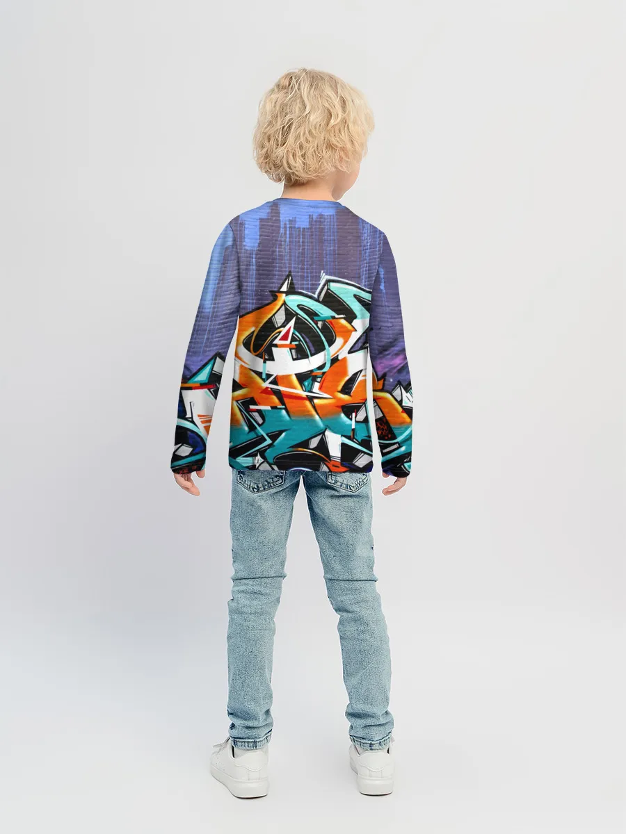 Детский лонгслив / Уличный художник