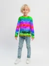 Детский лонгслив / GRAFFITI NEON