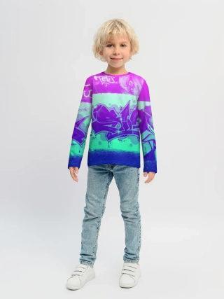 Детский лонгслив / color neon collection
