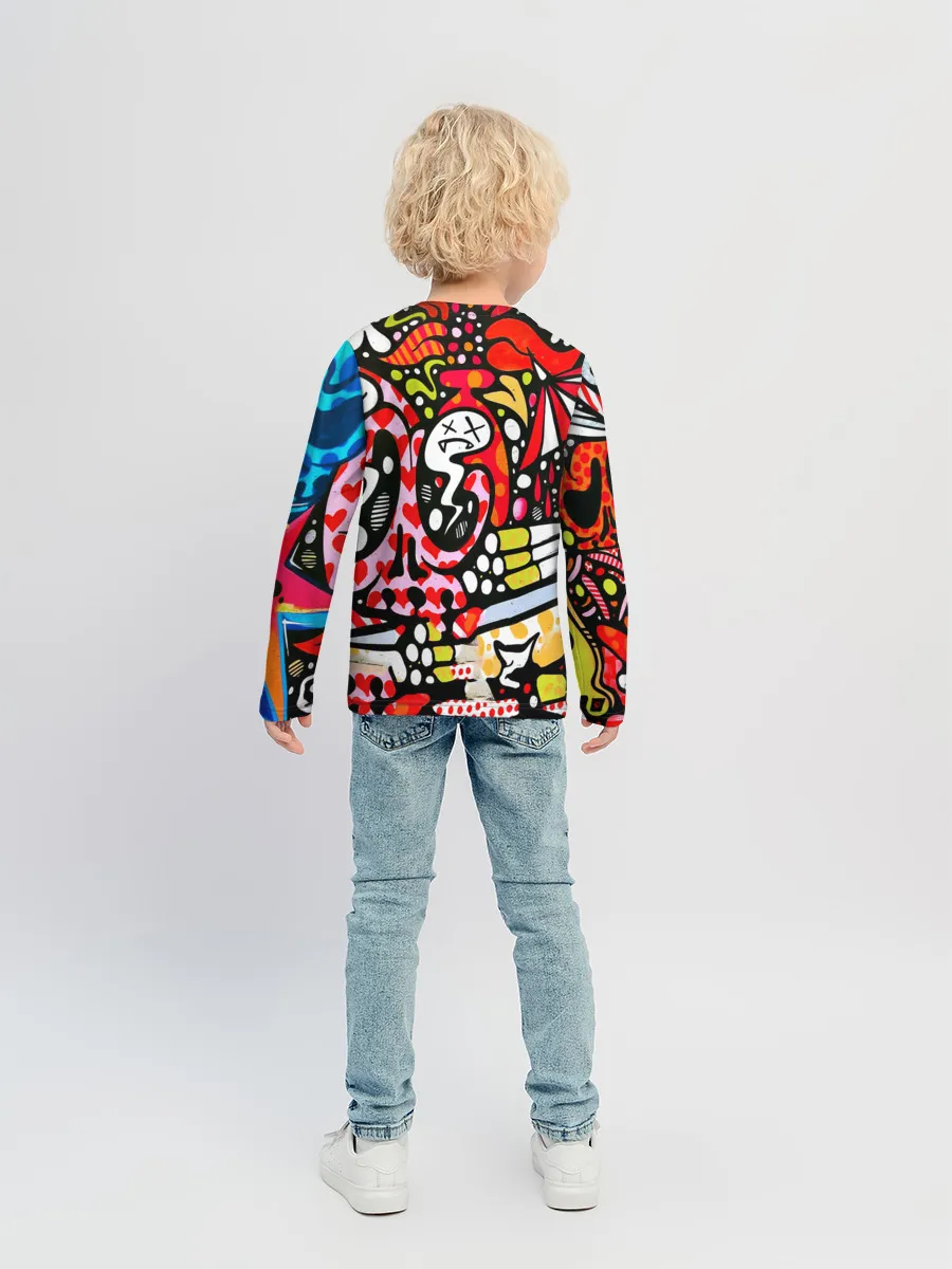 Детский лонгслив / Современное искусство