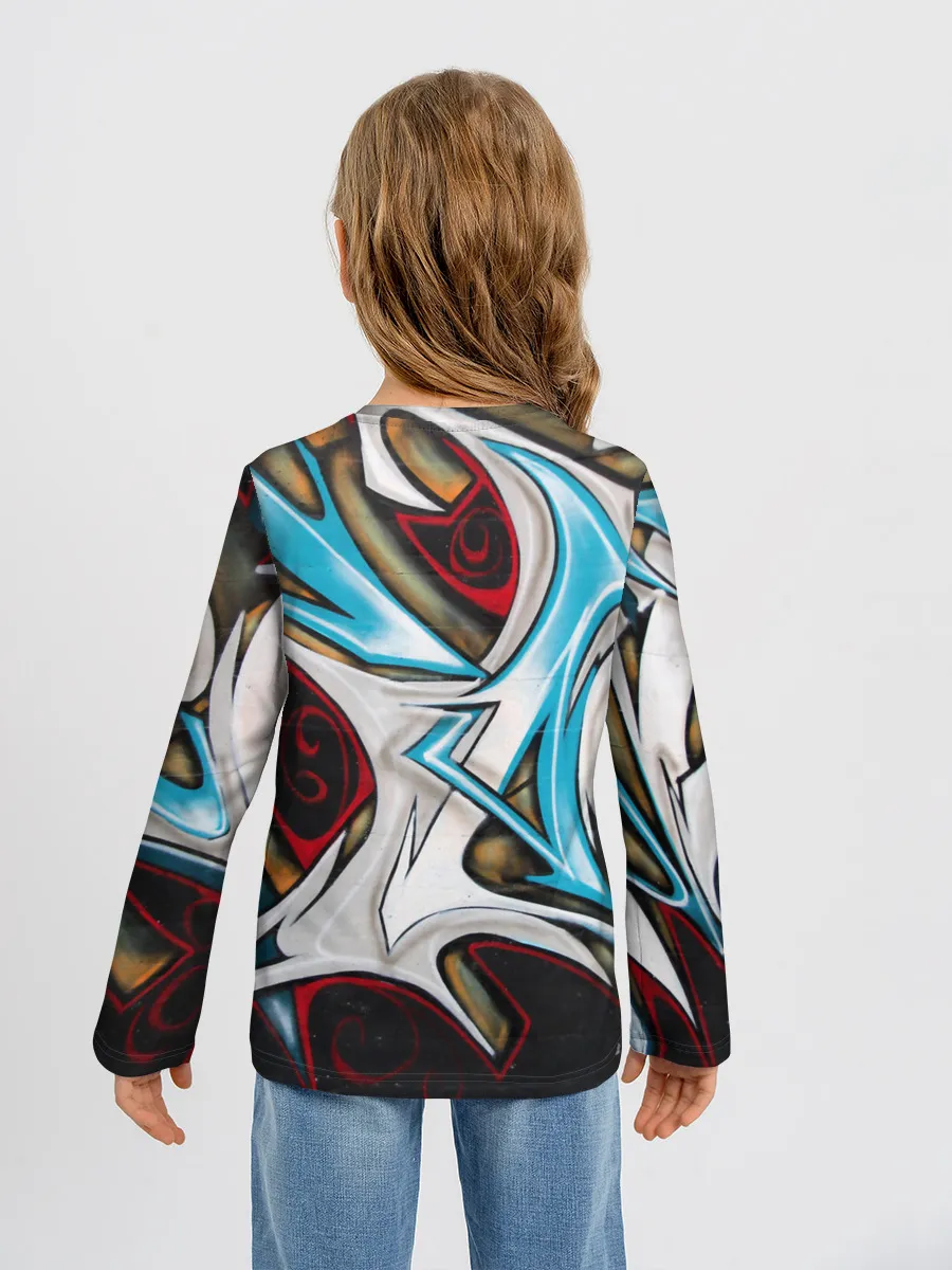 Детский лонгслив / Стиль улицы