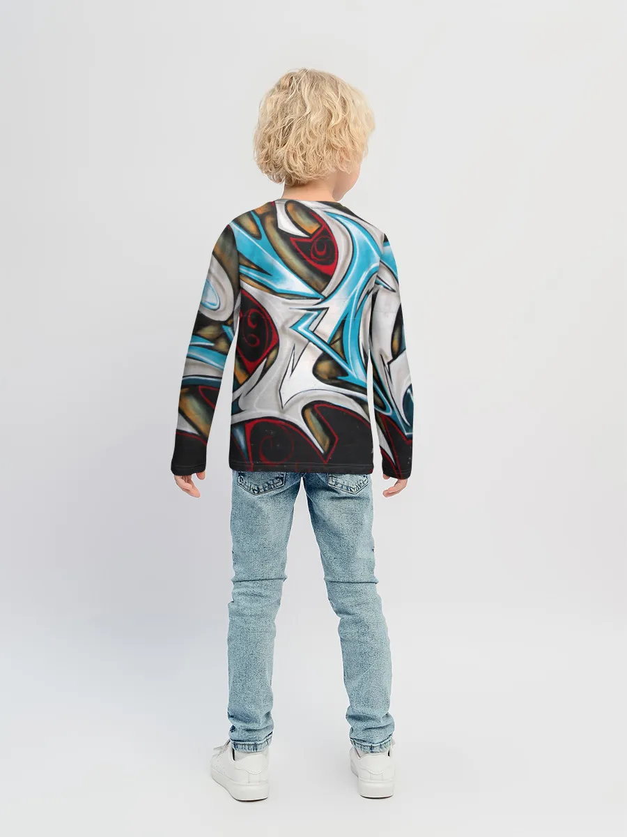 Детский лонгслив / Стиль улицы