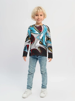 Детский лонгслив / Стиль улицы