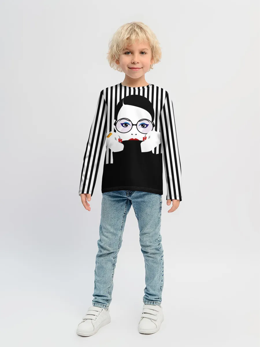 Детский лонгслив / Fashion girl