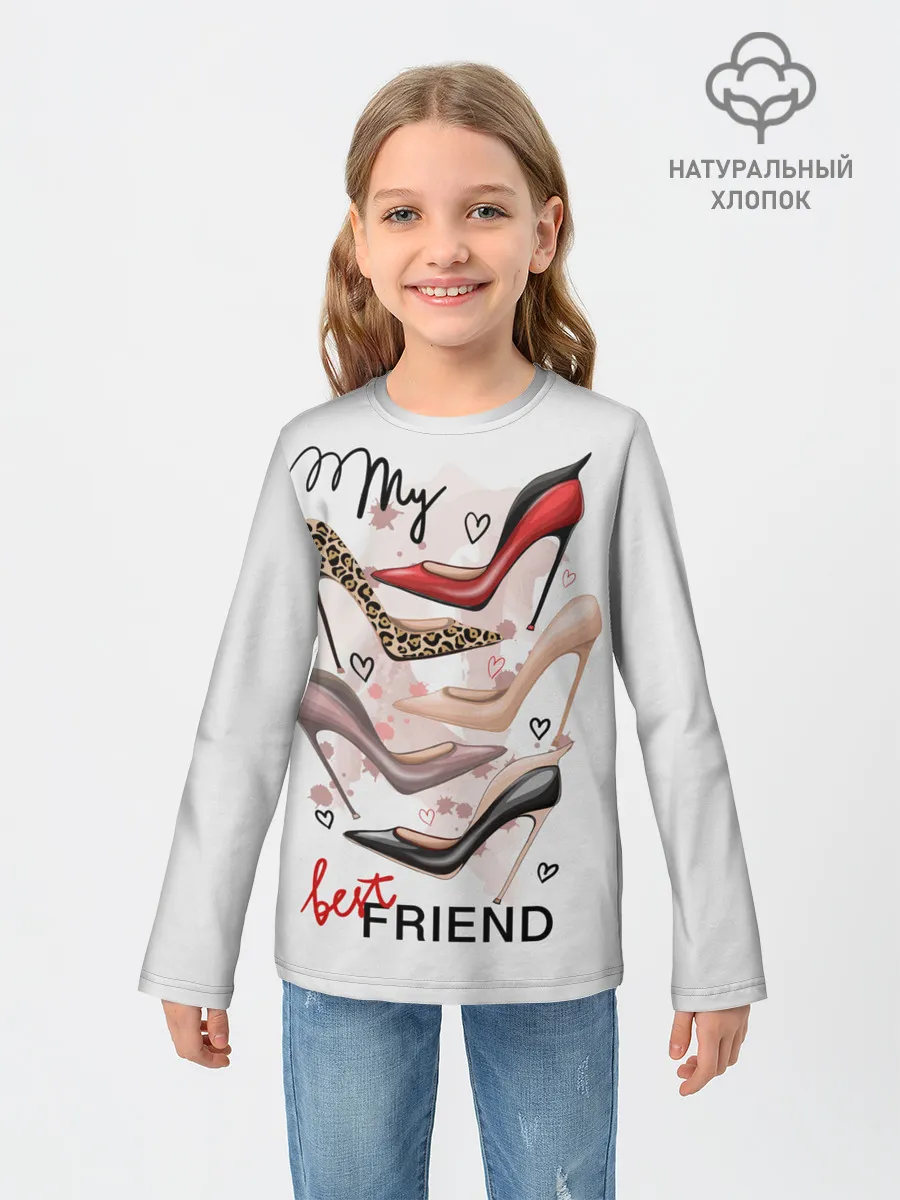 Детский лонгслив / My best friends