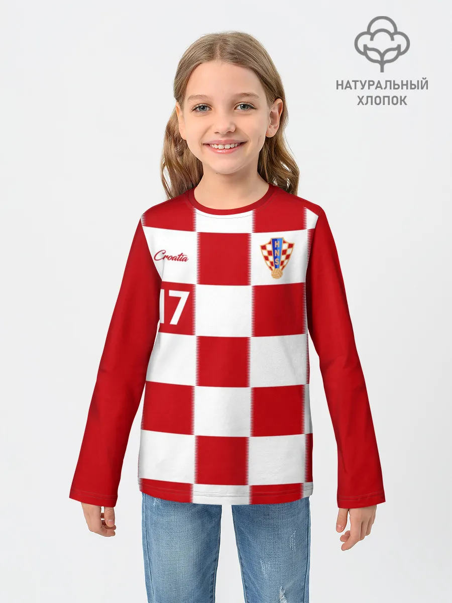 Детский лонгслив / Марио Манджукич