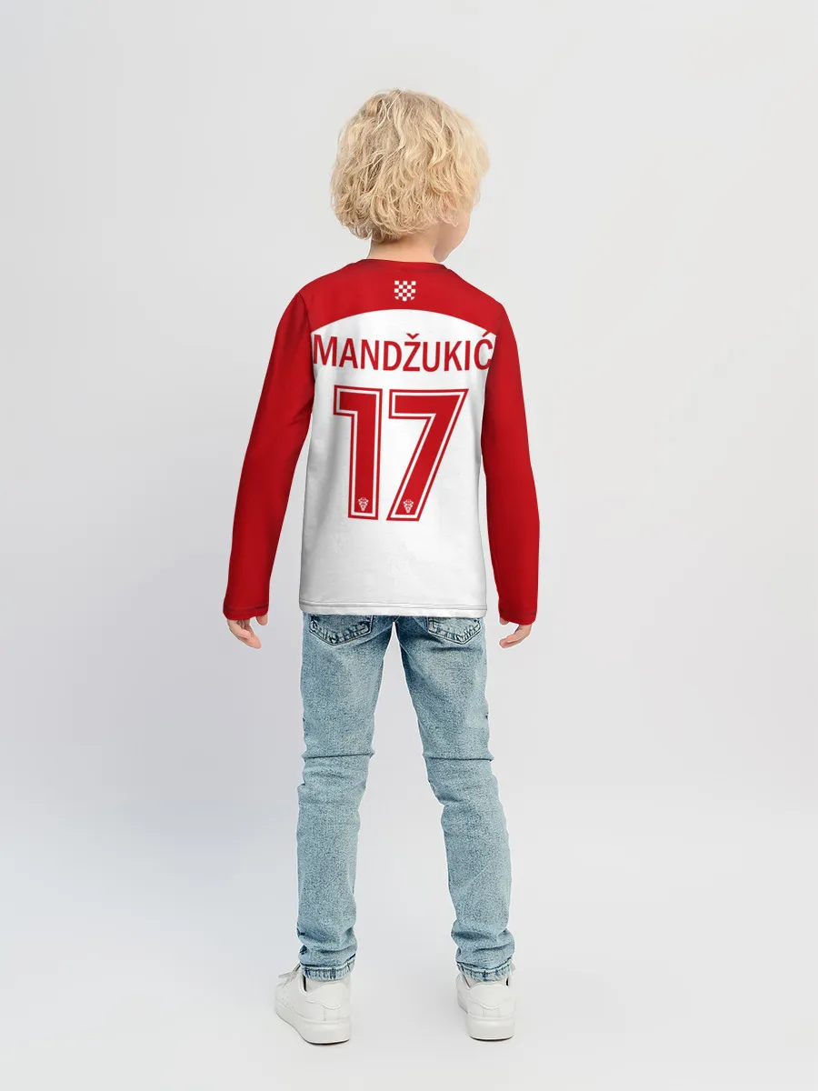 Детский лонгслив / Марио Манджукич