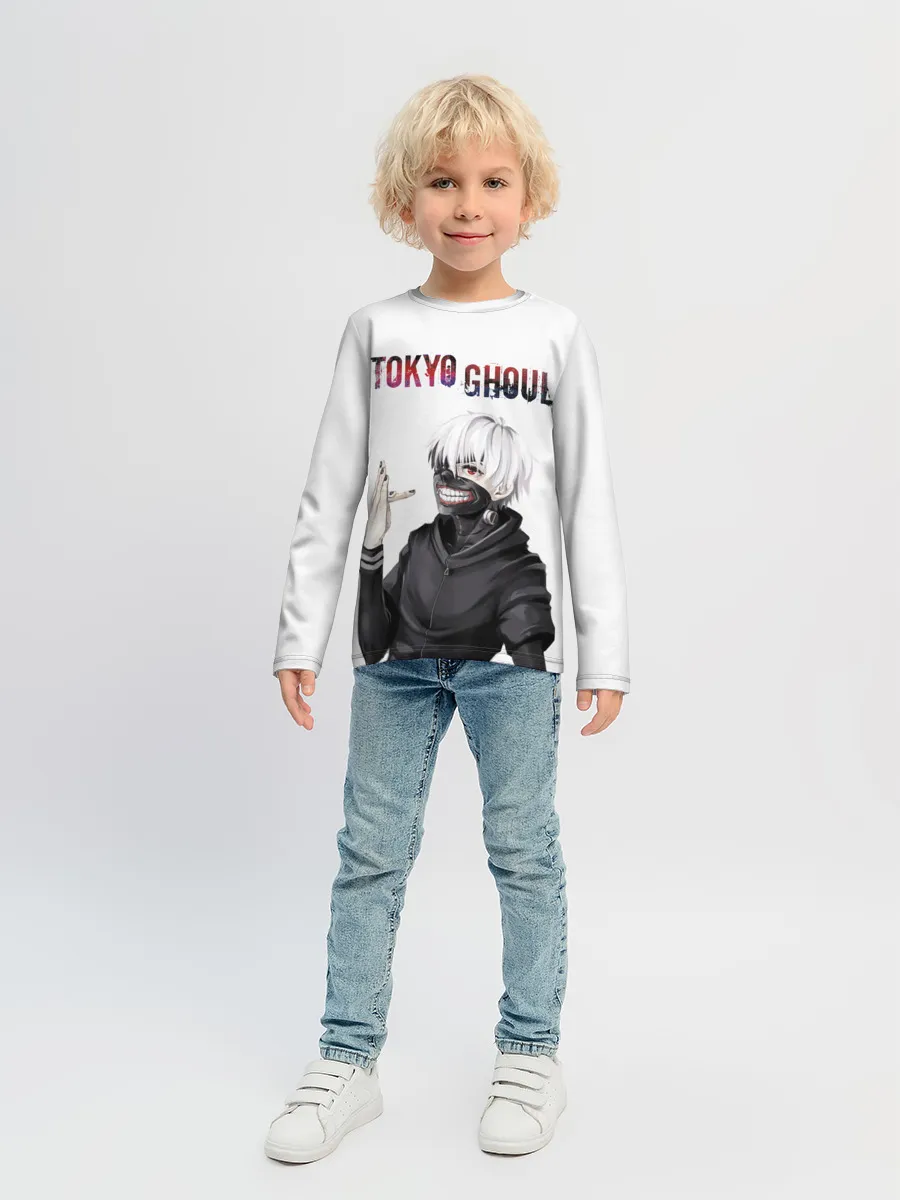 Детский лонгслив / Kaneki Ken в профиль