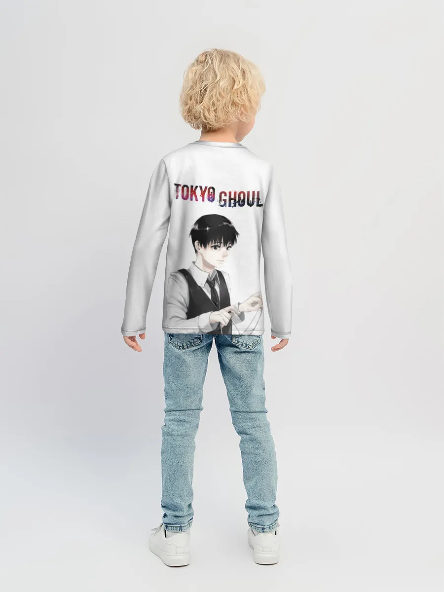 Детский лонгслив / Kaneki Ken в профиль