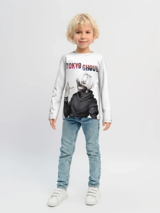Детский лонгслив / Kaneki Ken в профиль