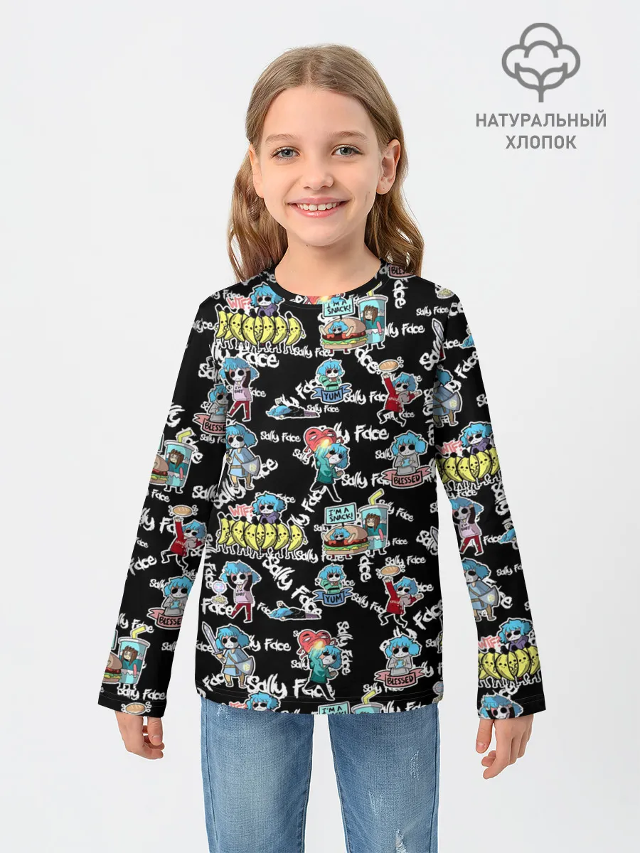 Детский лонгслив / Sally Face