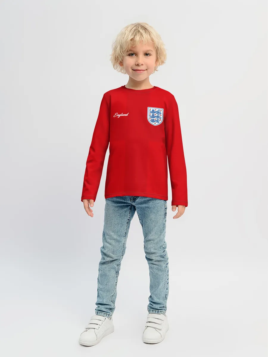 Детский лонгслив / Сборная Англии