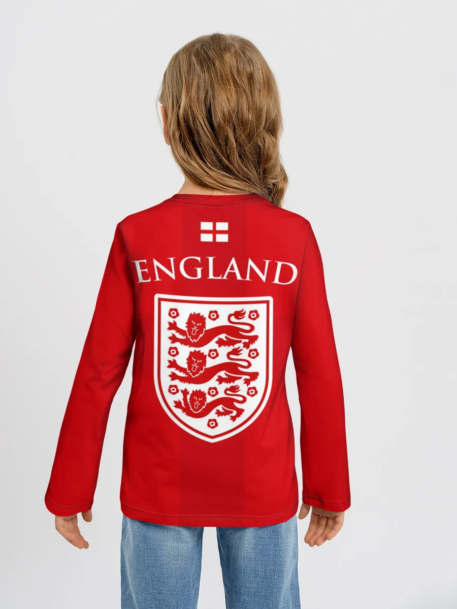 Детский лонгслив / Сборная Англии