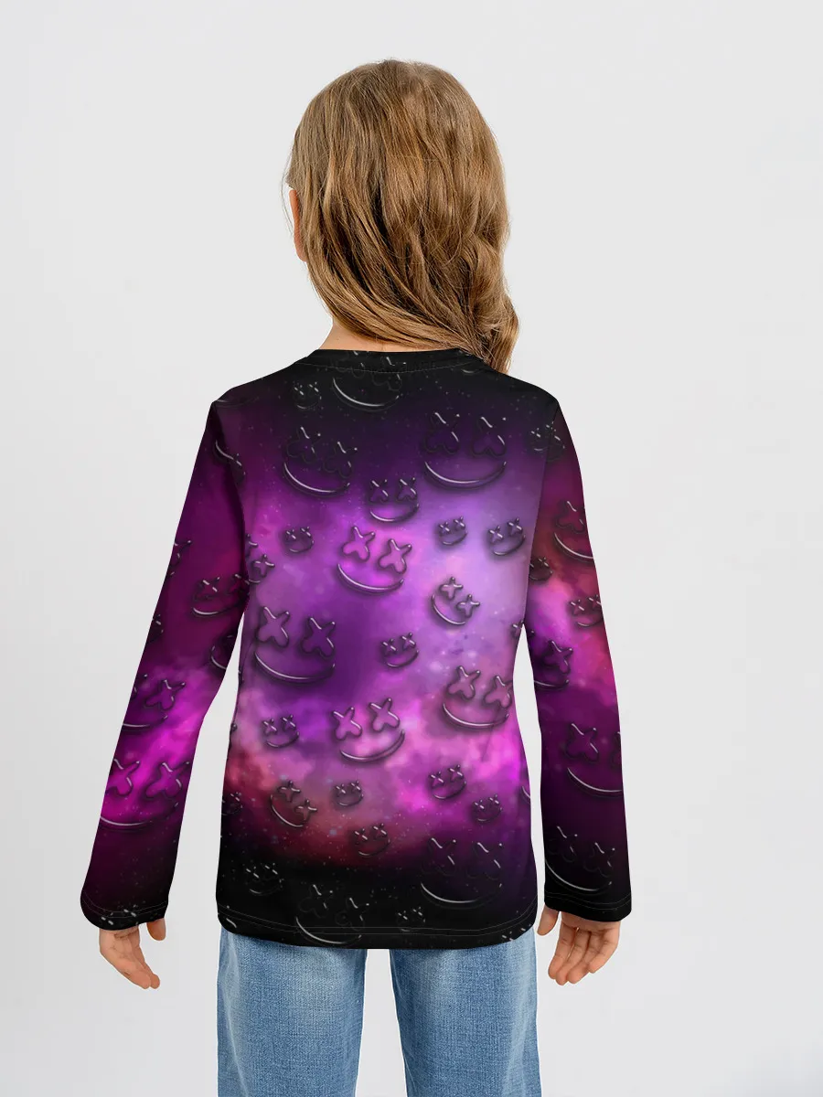 Детский лонгслив / Alan Walker & Marshmello