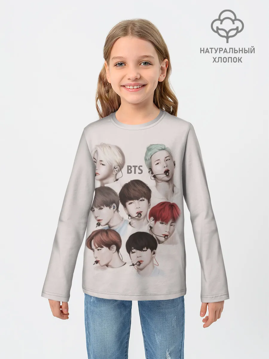 Детский лонгслив / BTS