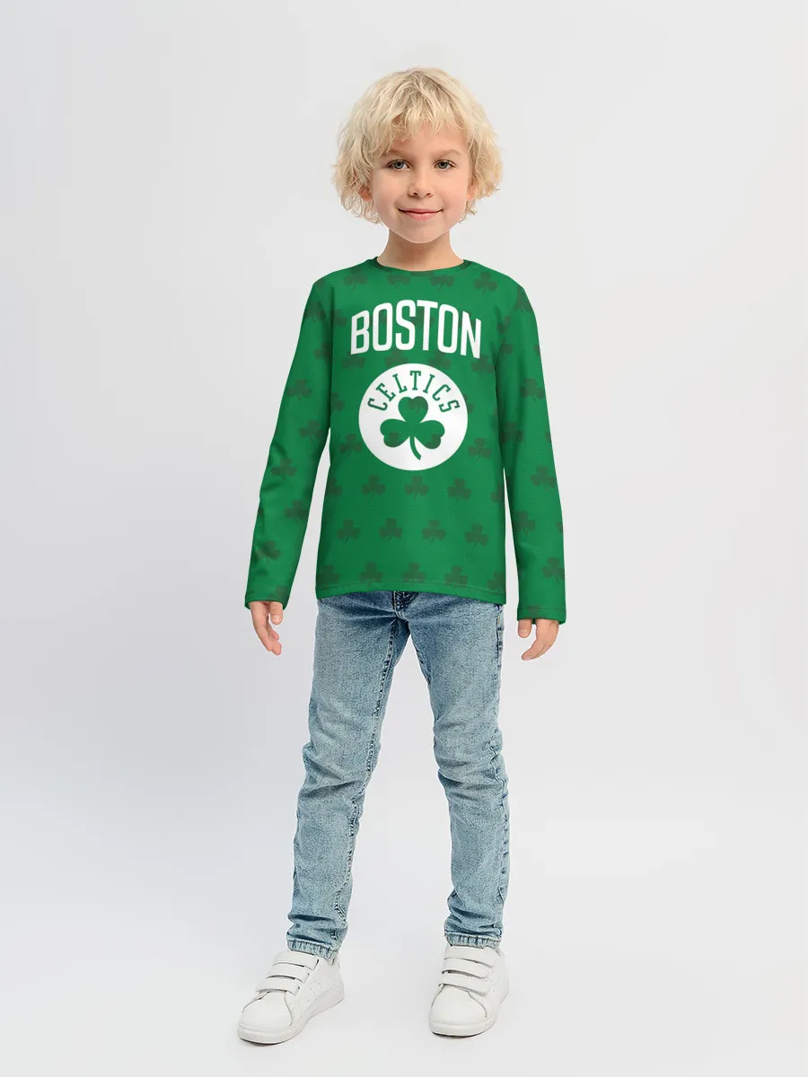 Детский лонгслив / Boston Celtics