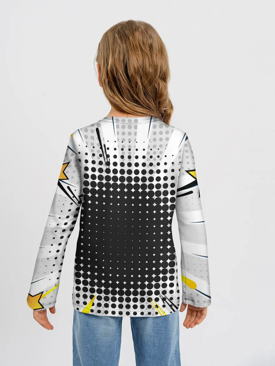 Детский лонгслив / Кот