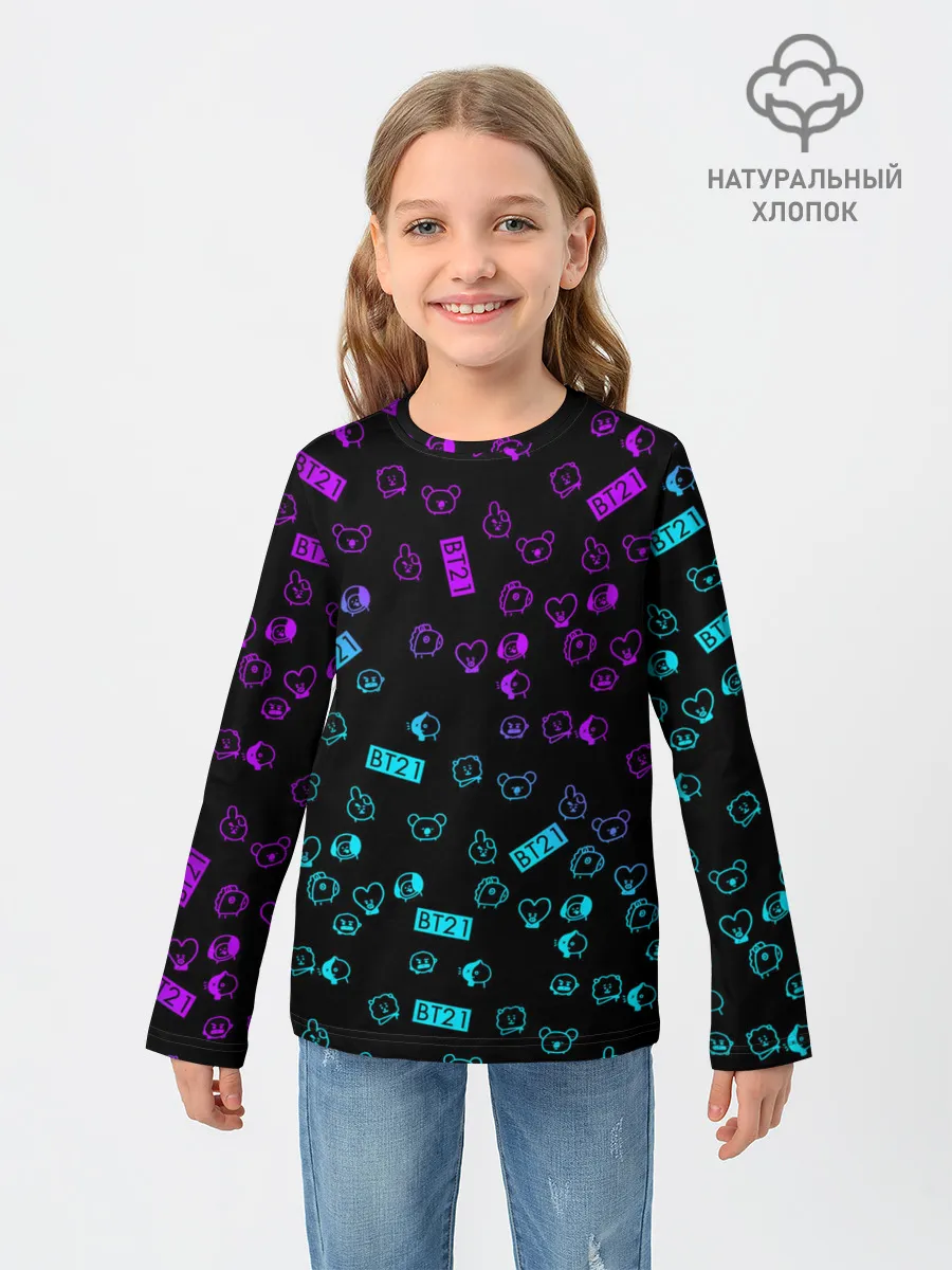 Детский лонгслив / BTS BT21