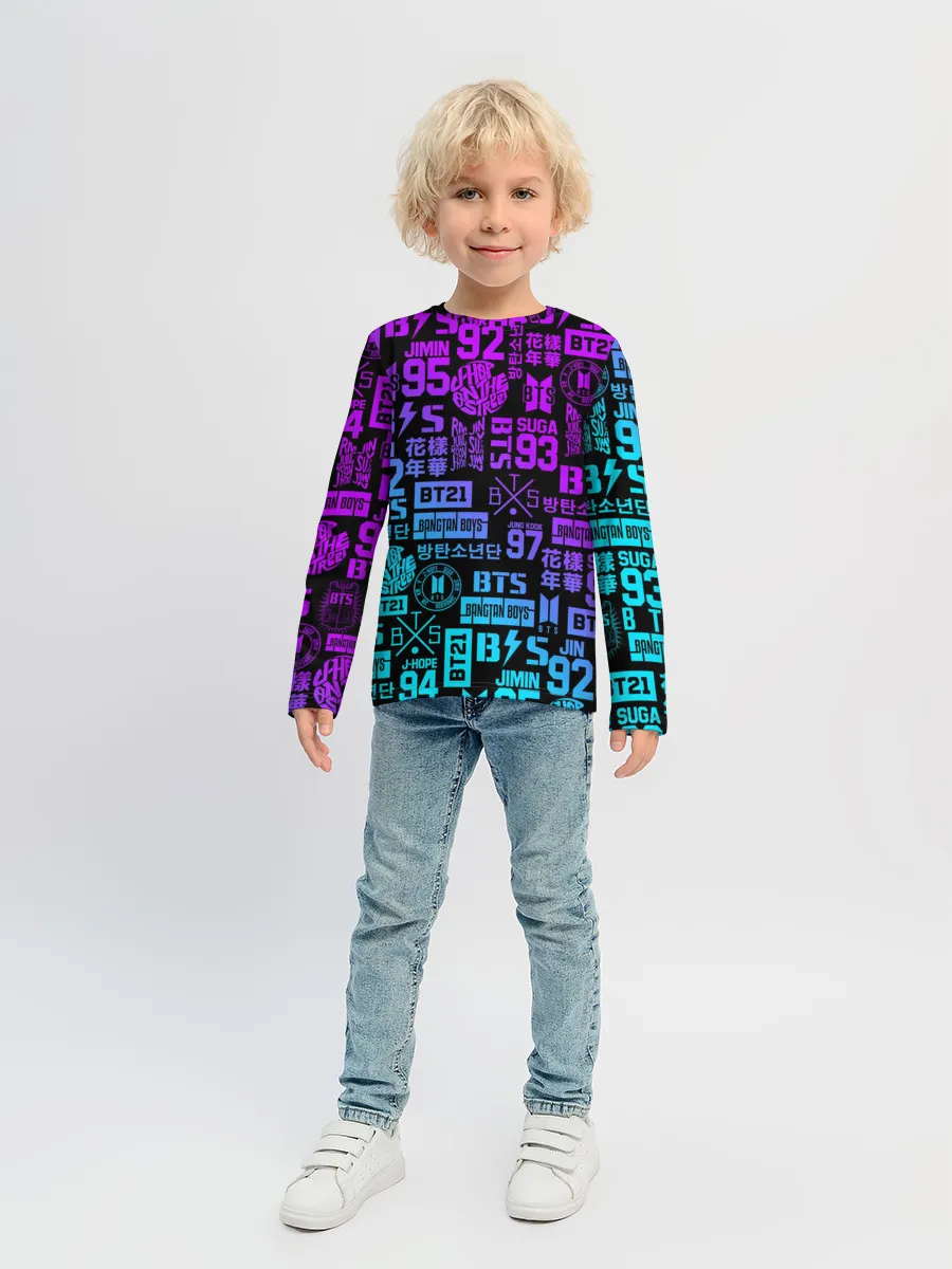 Детский лонгслив / BTS