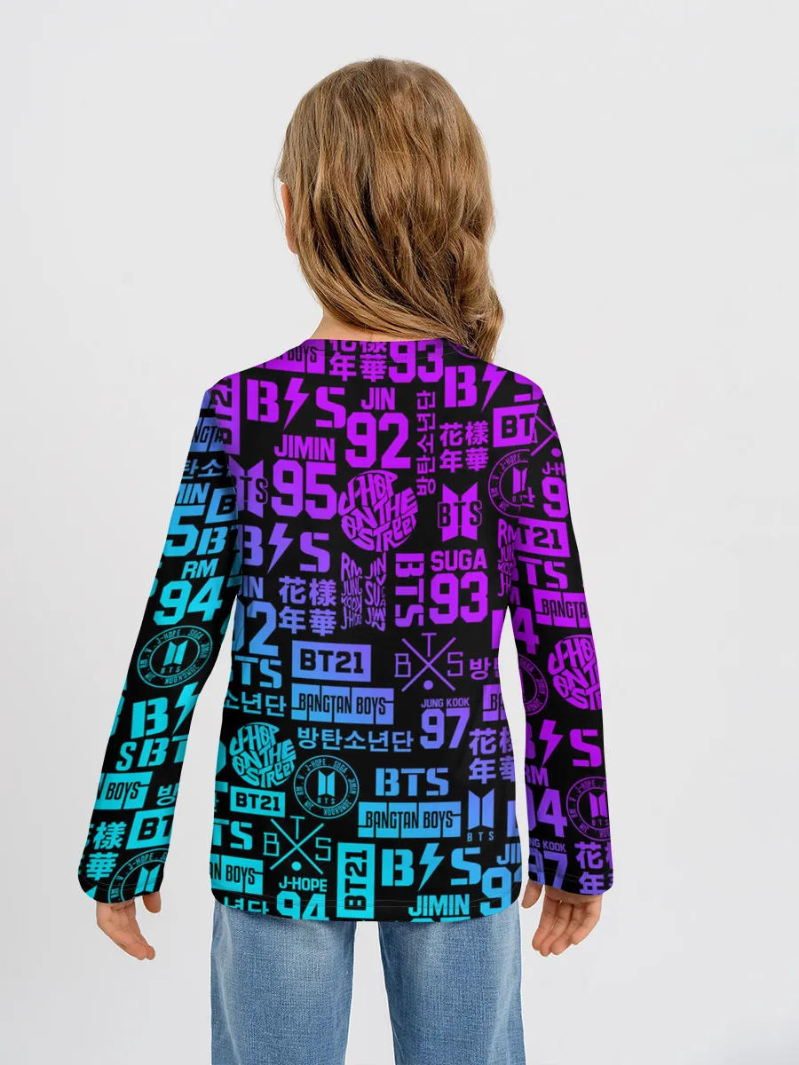 Детский лонгслив / BTS
