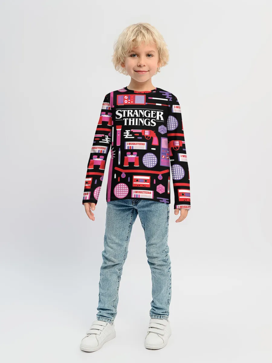 Детский лонгслив / STRANGER THINGS STARTER PACK