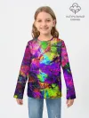 Детский лонгслив / Буйство цвета
