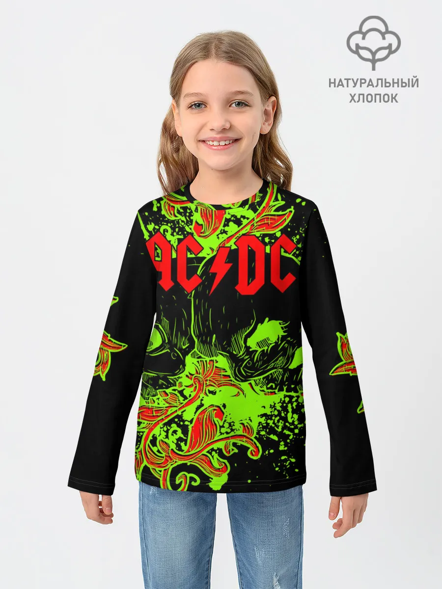 Детский лонгслив / AC/DC