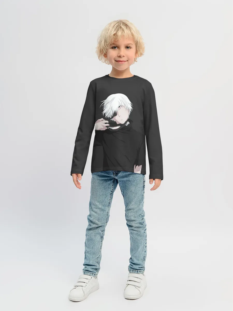 Детский лонгслив / Kaneki Ken снимает маску