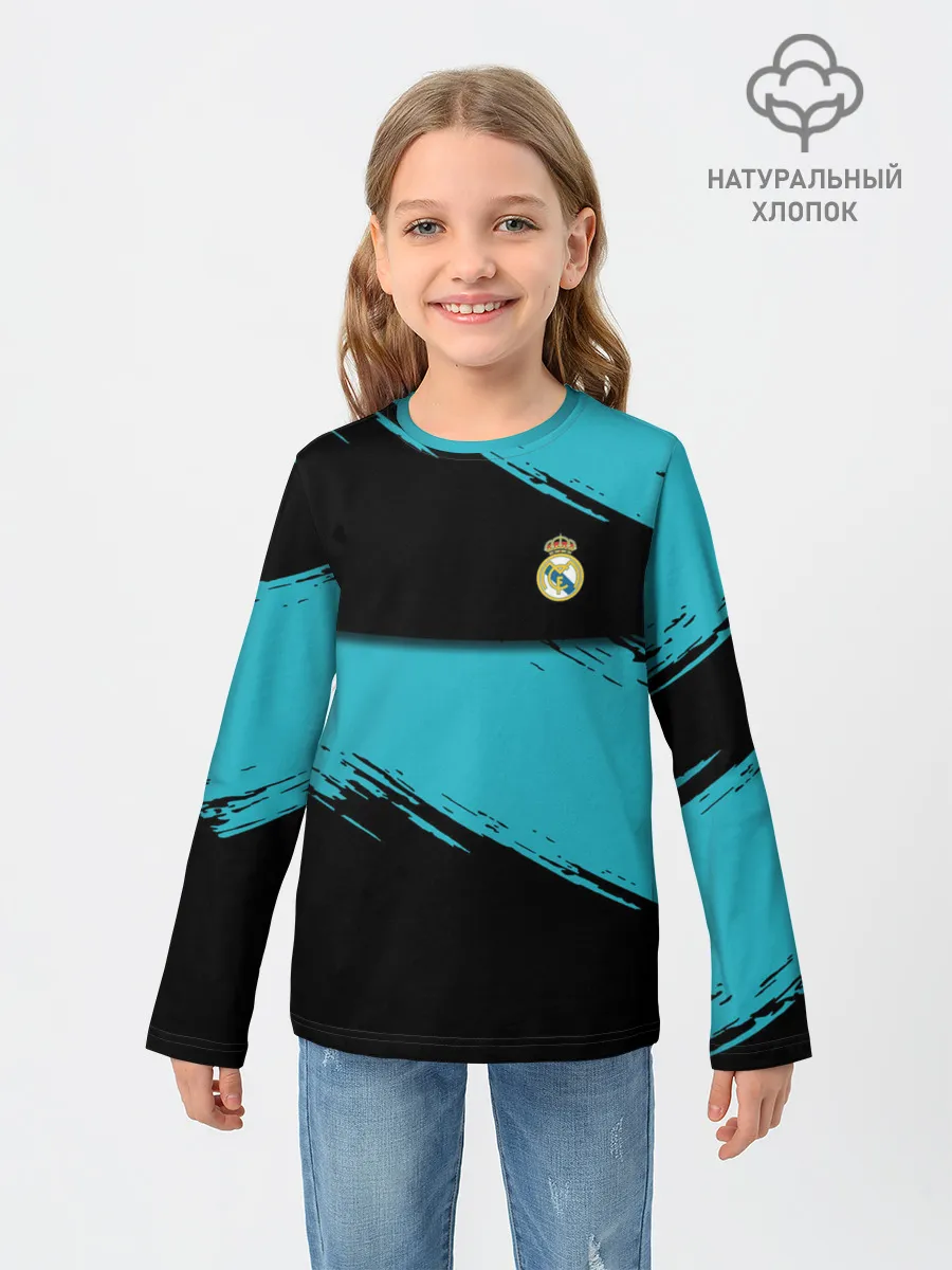 Детский лонгслив / REAL MADRID.