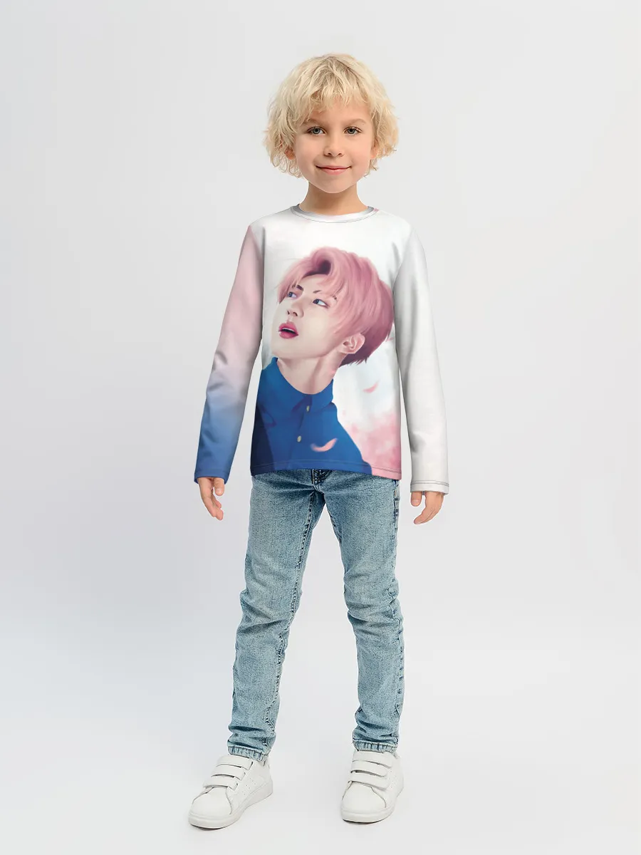 Детский лонгслив / Сакура