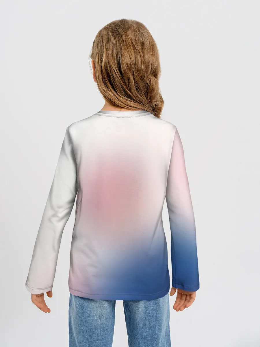 Детский лонгслив / Сакура