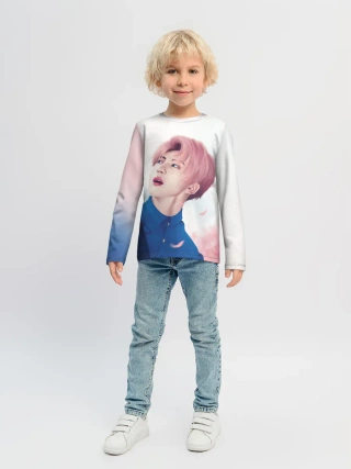 Детский лонгслив / Сакура