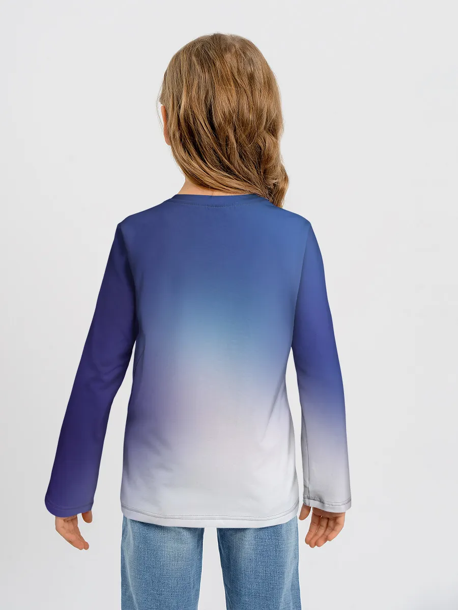 Детский лонгслив / BTS Blue