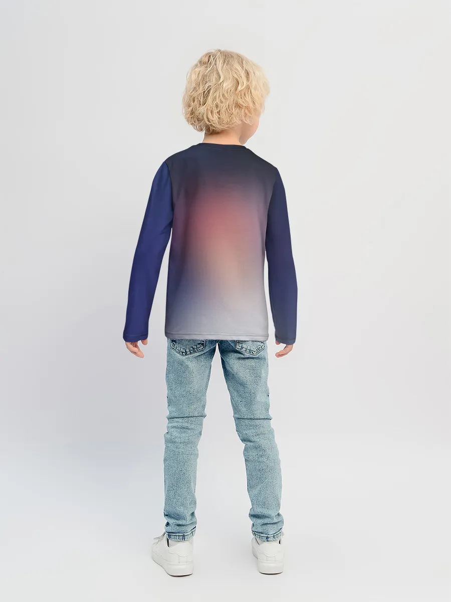 Детский лонгслив / Kiss