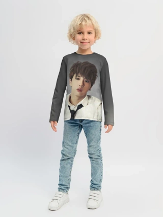 Детский лонгслив / Tie