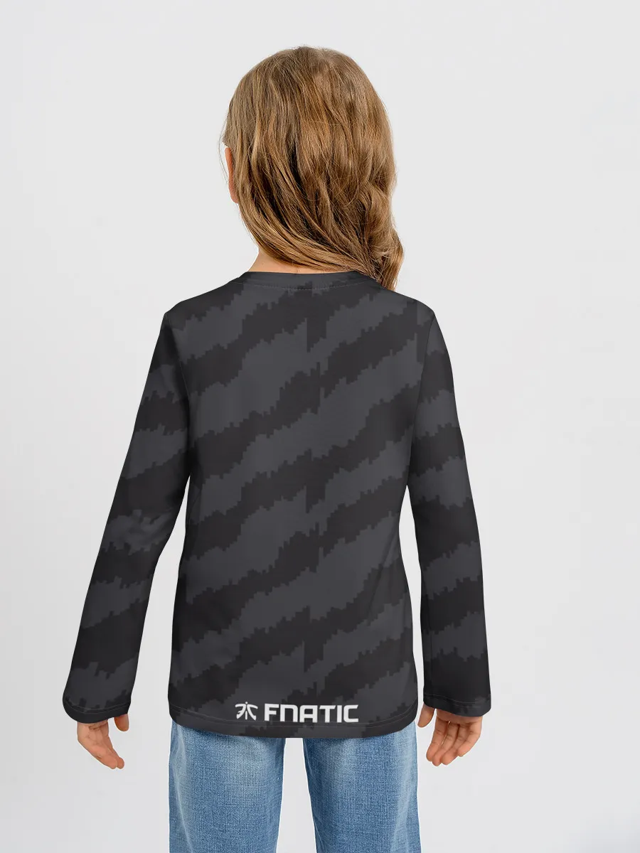 Детский лонгслив / Fnatic - Jersey pro 2019