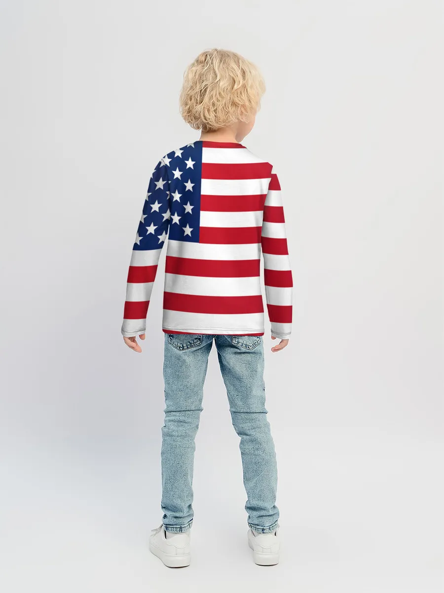 Детский лонгслив / USA