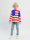 Детский лонгслив / АМЕРИКАНСКИЙ ФЛАГ