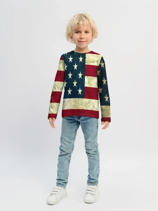 Детский лонгслив / usa collection 2019