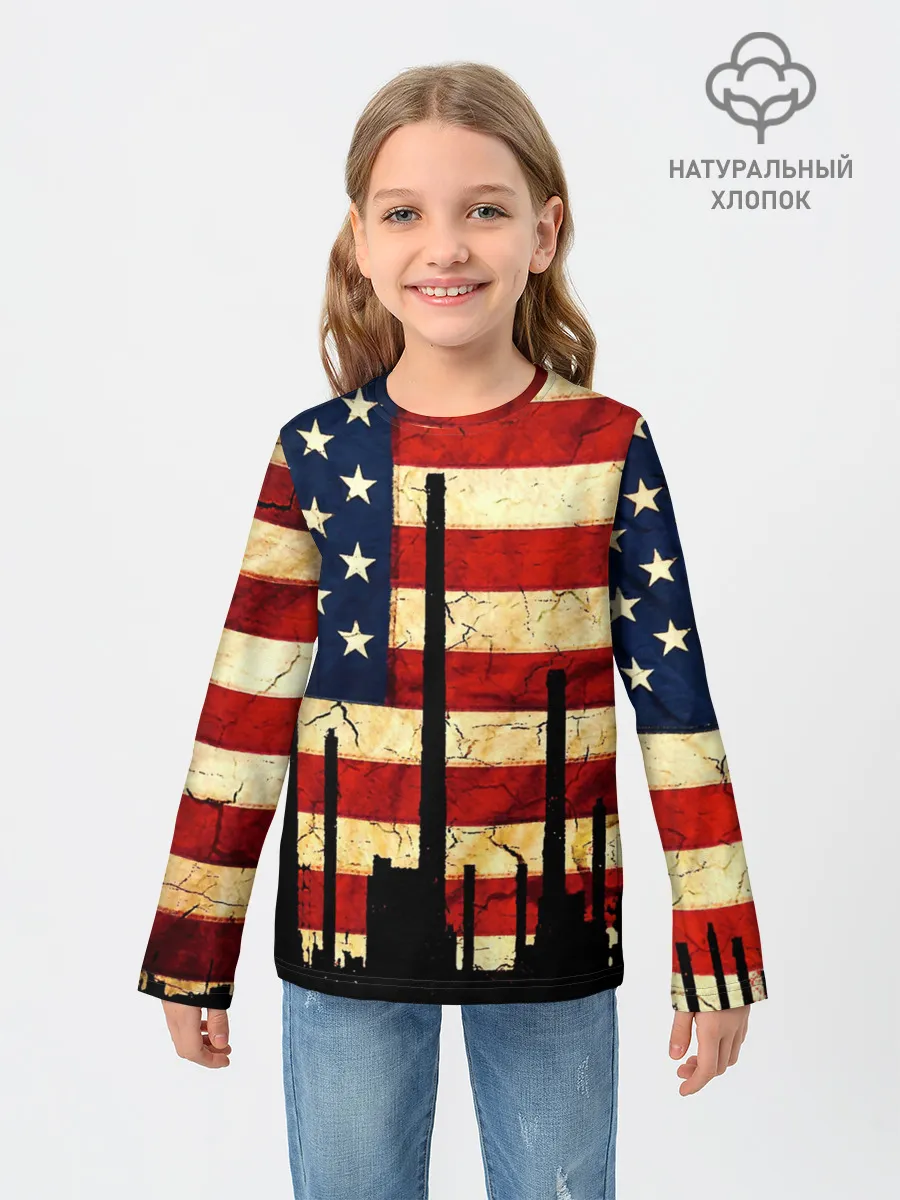 Детский лонгслив / USA URBAN