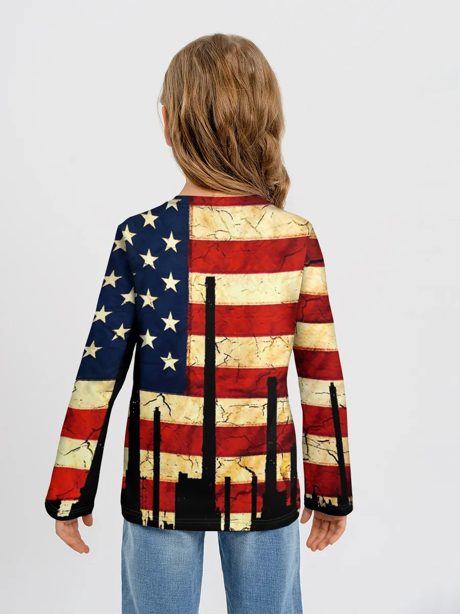 Детский лонгслив / USA URBAN