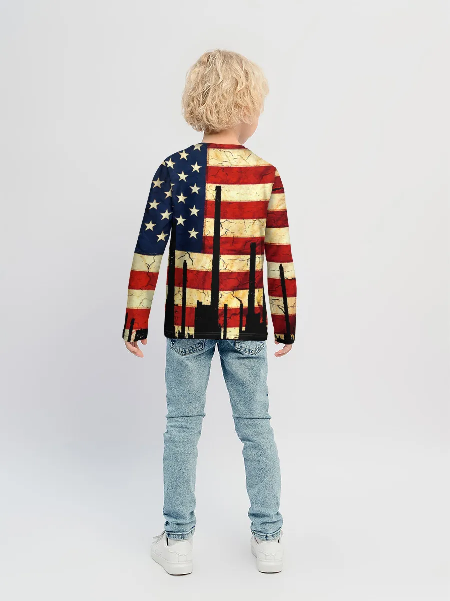 Детский лонгслив / USA URBAN