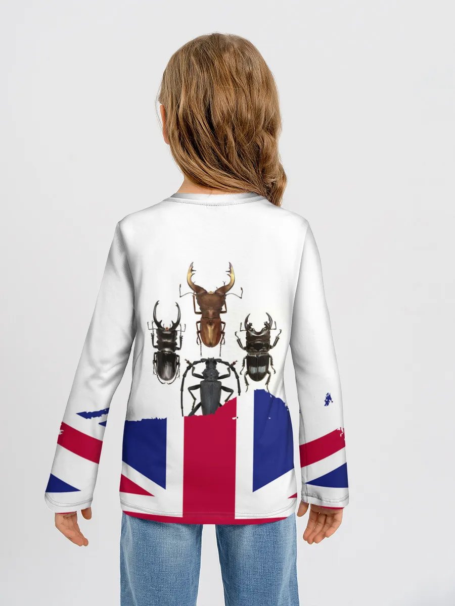 Детский лонгслив / Жуки