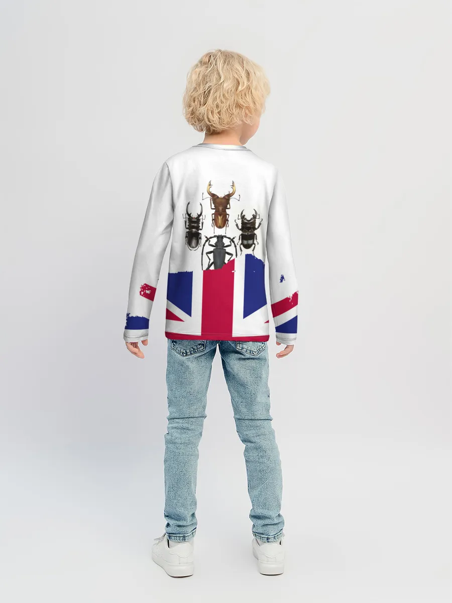 Детский лонгслив / Жуки