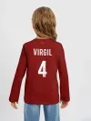 Детский лонгслив / Virgil van Dijk 19-20 форма