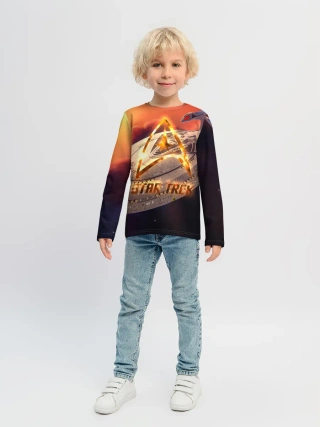 Детский лонгслив / Звездный путь