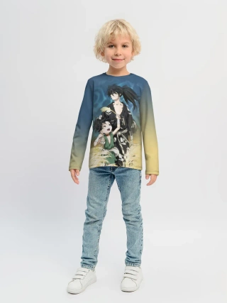 Детский лонгслив / Дороро