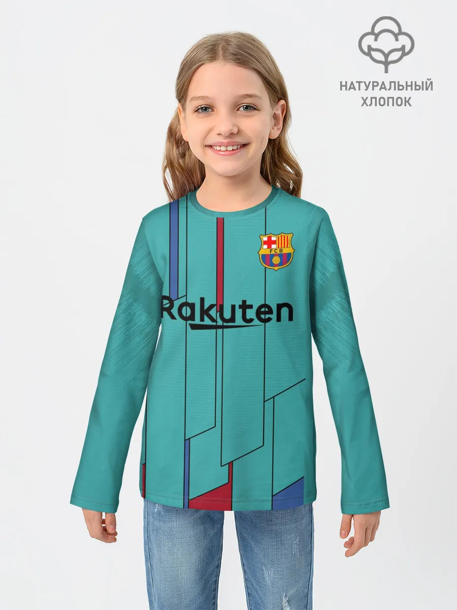 Детский лонгслив / Messi away 19-20