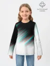 Детский лонгслив / GLITCH STRIPES