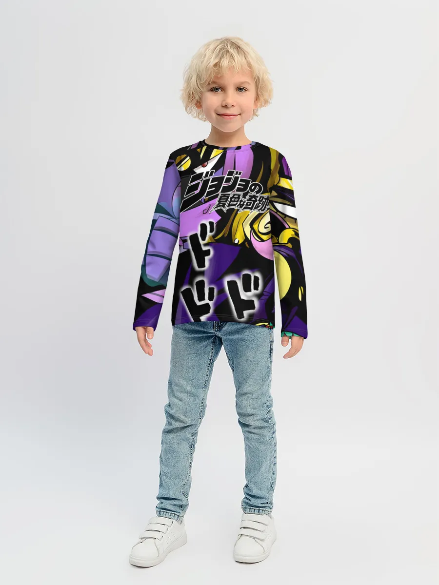 Детский лонгслив / JoJo Bizarre Adventure